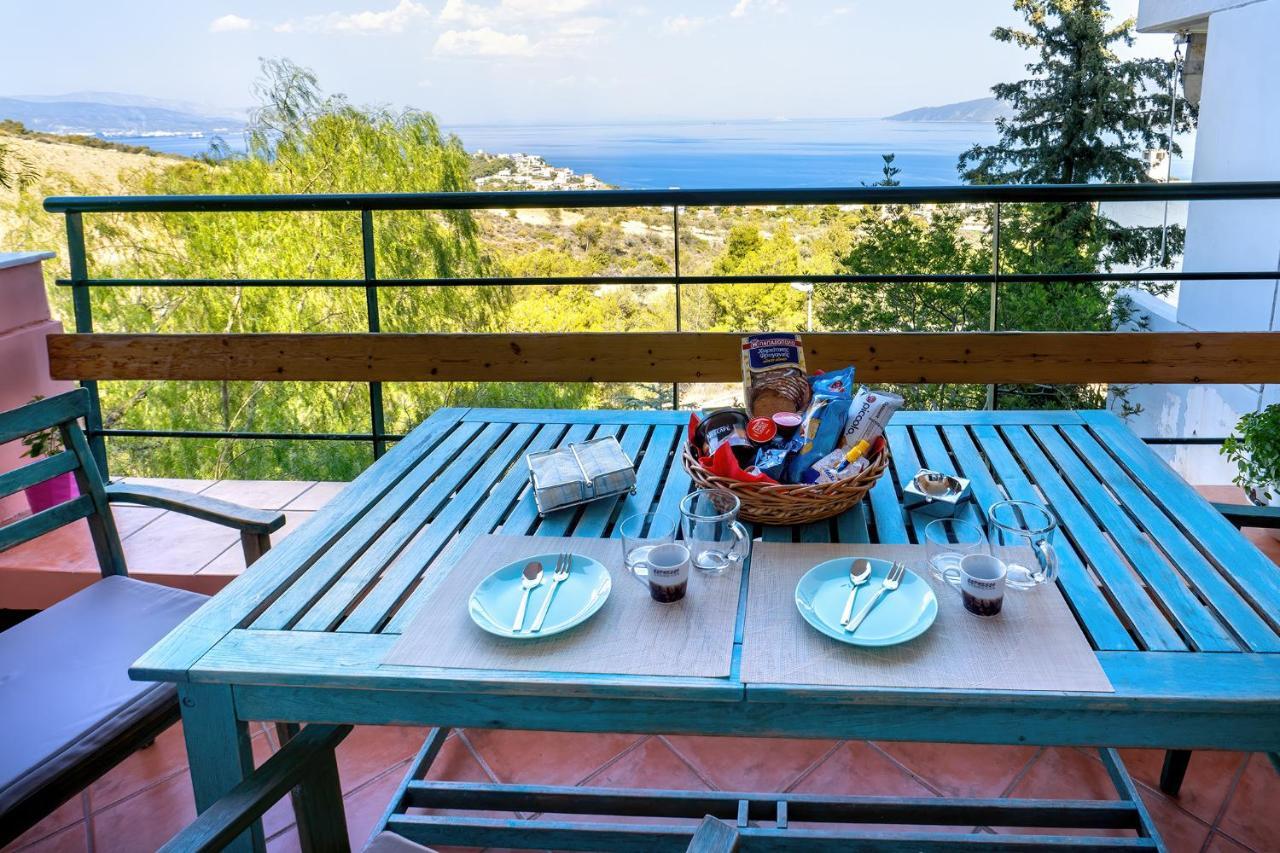 Vista sul Mare Loutra Oreas Elenis Esterno foto